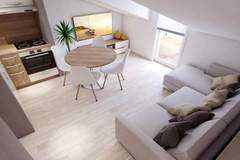 Ferienwohnung - Apartments Villa Subic - One Bedroom Apartment C1 - Ferienunterkunft in Kampor (2 Personen)