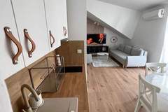 Ferienwohnung - Urban Luxury Apartment Zagreb  One  Bedroom Apartment - Ferienunterkunft in Zagreb (3 Personen)