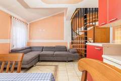 Ferienwohnung - Apartments Manda - One Bedroom Apartment With Terrace (A1) - Ferienunterkunft in Fazana (4 Personen)