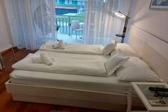 Ferienwohnung - Villa Nižić Makarska - Studio Apartment With Balcony (Studio S) - Ferienunterkunft in Makarska (3 Personen)