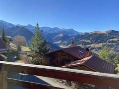 Ferienwohnung - Ferienwohnung Chalet Weitblick Appartement/Fewo, Dusche oder Bad, WC, Balkon