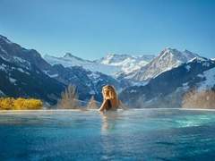 Ferienwohnung - Ferienwohnung The Cambrian Adelboden Junior Suite, Dusche, WC, Nord Junior Suite North