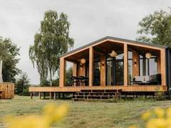 Ferienhaus - Ferienhaus Wilsumer Berge Resort - Beach Side Scandi hottub
