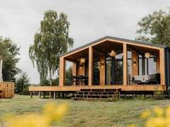 Ferienhaus - Ferienhaus Wilsumer Berge Resort -Panorama Lake scandi hottub