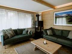 Ferienwohnung - Ferienwohnung Bärggeist, Gruebiweg 8, Adelboden Appartement/Fewo, Bad, WC, 3 Schlafräume