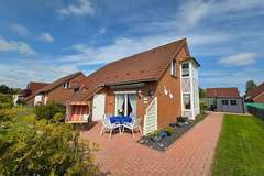 Ferienhaus - Ferienunterkunft in Neßmersiel (4 Personen)