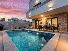 Ferienhaus, Exklusive Unterkunft - Ferienhaus, Villa Seaview Villa Mar with pool, jacuzzi and sauna