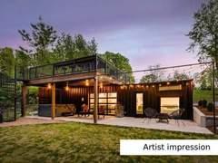 Ferienhaus - Ferienhaus, Chalet Outdoors Holten - Skydeck Cabin