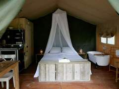 Ferienhaus - Ferienhaus, Chalet Outdoors Holten - Romantic Safaritent bad