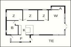 Ferienhaus - Ferienunterkunft in Oksbøl (8 Personen)