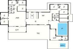 Ferienhaus - Ferienunterkunft in Hasle (22 Personen)