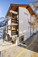 Ferienwohnung - Ferienwohnung Residenz Albina Leukerbad # 4-bed apartment, Dusche, WC