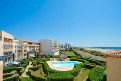 Ferienwohnung - Savanna Beach 1 N°311 - 3P4 - Ferienunterkunft in Agde (4 Personen)