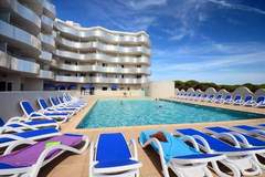 Ferienwohnung - Residence Le Lotus Blanc 4 - Ferienunterkunft in Le Barcares (5 Personen)