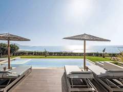 Ferienhaus - Ferienhaus Villa Mare I ''Free'' Beheizter Pool, Unendlich blau