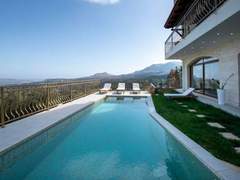 Ferienhaus - Ferienhaus Geroulios Kastro Villa II - Heated Pool, Jacuzzi