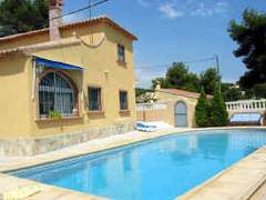 Ferienhaus, Ferienwohnung - Ferienhaus Dolores La Fustera. Benissa-Calpe