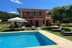 Ferienhaus, Exklusive Unterkunft - Villa a Loro Ciuffenna - Ferienunterkunft in Loro Ciuffenna (12 Personen)