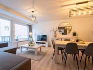 Ferienwohnung - Ferienwohnung Amuzee with parking & lateral sea view