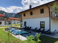 Ferienhaus - Ferienhaus mit Sauna & Sommer-Pool für 8 Personen