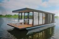 Ferienhaus - Houseboat Refugio - Ferienunterkunft in Lemmer (4 Personen)
