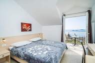 Ferienwohnung - Villa Samba - Double Room with Balcony and Sea View - gasi se - Ferienunterkunft in Mlini (2 Personen)