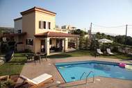 Ferienhaus, Exklusive Unterkunft - Agnanti Marina villa with private pool - Ferienunterkunft in Rethymno (6 Personen)