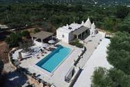 Ferienhaus - Villa Trulli dell'amore mit beheiztem Pool in Ostuni - Ferienunterkunft in Ostuni (6 Personen)