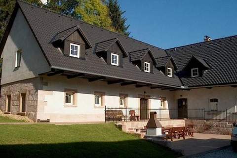 Hoeve Stupna - Ferienunterkunft in Vidochov Pecka (16 Personen)