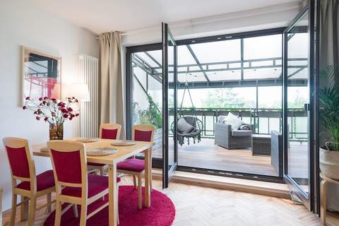 Rainbow apartment - Ferienunterkunft in Krakow (6 Personen)
