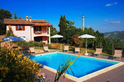 La Panoramica da Stroppa - Villa in Acqualagna (16 Personen)