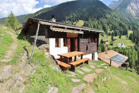 Saflischgarten - Chalet in Binntal-Langtal (4 Personen)