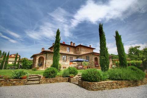 Casal Gheriglio Roseto - Ferienunterkunft in Lucignano (4 Personen)