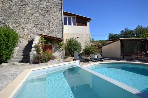 Gite avec mezzanine - Ferienunterkunft in Lanas (5 Personen)