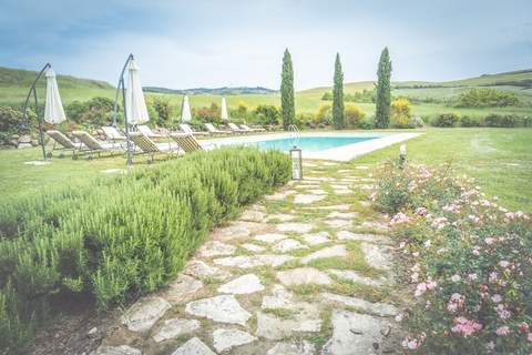 Villa Acqua - Ferienunterkunft in Castiglione D'orcia (15 Personen)