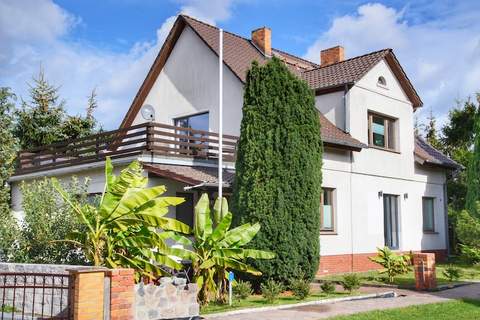 Ferienwohnung mit großer Dachterrasse am Stettiner Haff 4 - Appartement in Mönkebude (6 Personen)