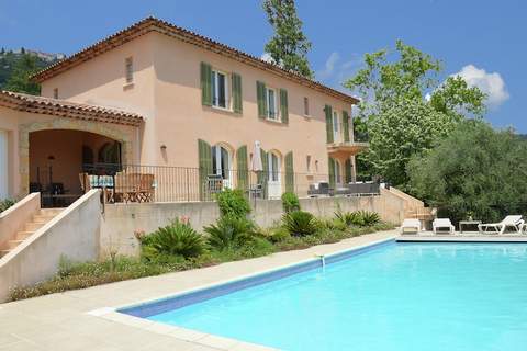 Villa Panoramique - Ferienunterkunft in Cabris (8 Personen)
