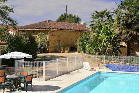 Familly Villa Gers - Ferienunterkunft in Lias D'Armagnac (10 Personen)