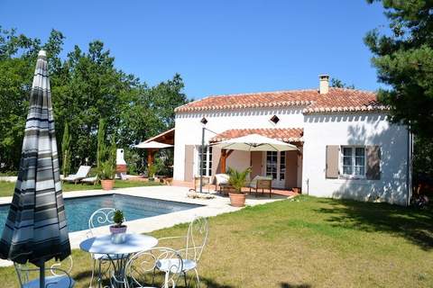 Villa d'Estienne - Ferienunterkunft in Montaigu-de-Quercy (4 Personen)