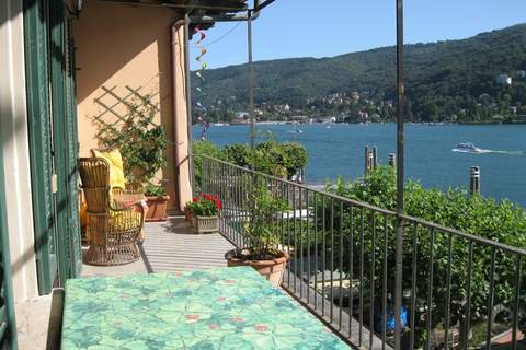 Casa Lamberti dei Pescatori - Terrazzo - Ferienunterkunft in Stresa (4 Personen)