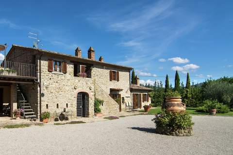 Grande - Ferienunterkunft in Cortona (6 Personen)