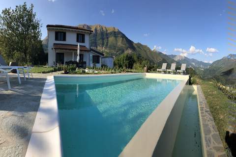 Vistaverde - Ferienunterkunft in Bagni di Lucca (8 Personen)
