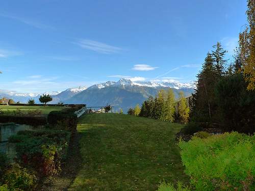 Ferienwohnung Terrasse des Alpes