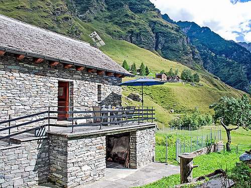 Ferienhaus, Chalet Rustico Orino  in 
Malvaglia (Schweiz)