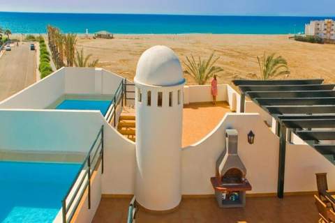 Ático con piscina privada - Ferienunterkunft in Vera Playa (5 Personen)