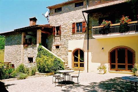 La Terrazza - Ferienunterkunft in Monte S. Maria Tiberrina (4 Personen)