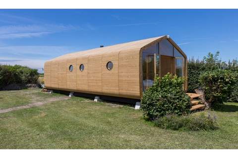 Wikkelhouse - Kon Emmaweg 6  Vrouwenpolder - Ferienunterkunft in Vrouwenpolder (4 Personen)