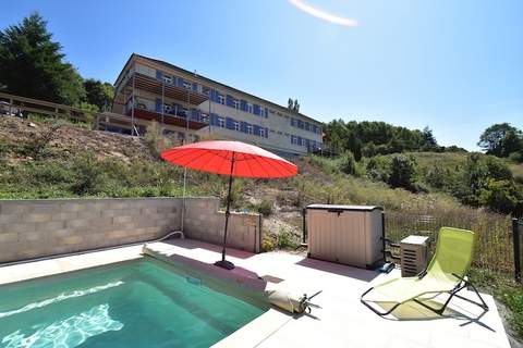 Apt 5 pers piscine partagée -  Jessica - Ferienunterkunft in Cuzy (5 Personen)