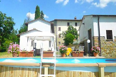 Al Meriggio - Ferienunterkunft in Tregozzano, Arezzo (3 Personen)