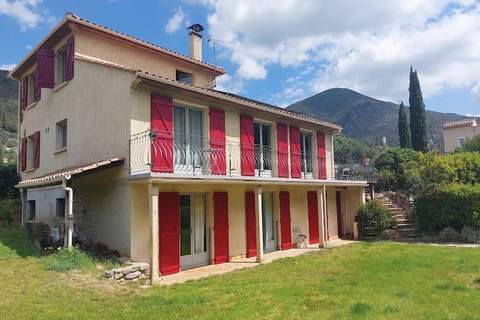 Au bord de L'Orb - Ferienunterkunft in Roquebrun (8 Personen)